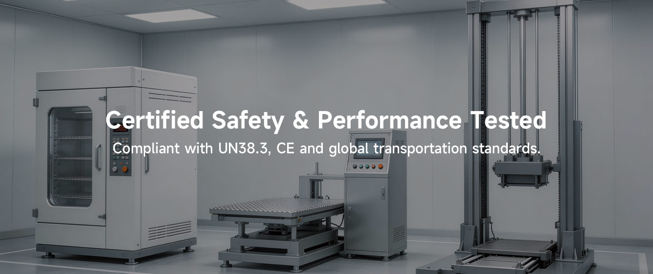 Certified Safety & Performance Tested