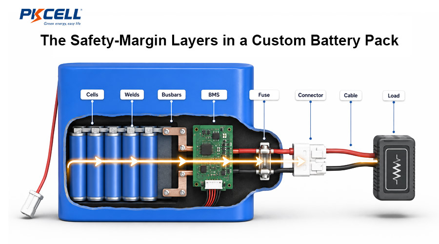 From Cell Limits to Pack-Level Current Margin