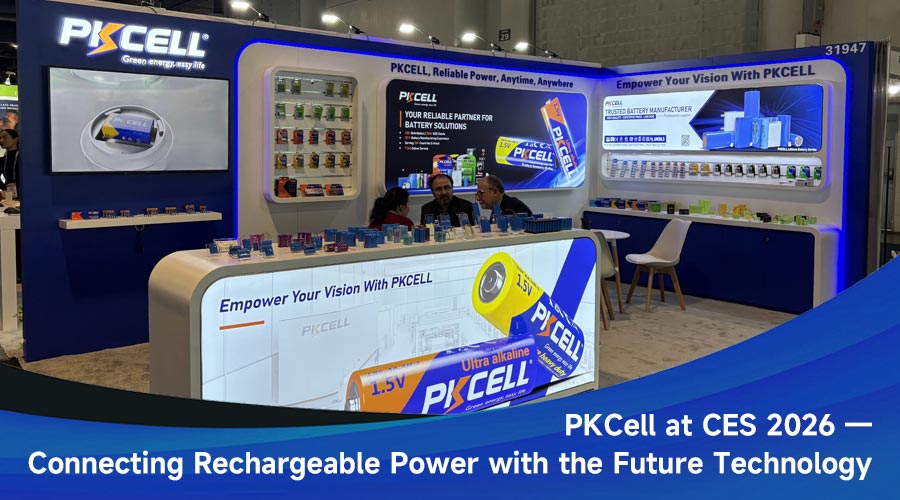 PKCell battery at CES exhibition 2026