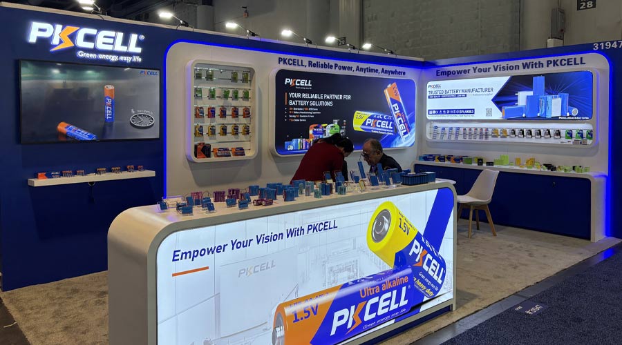 PKCell battery at CES exhibition 2026