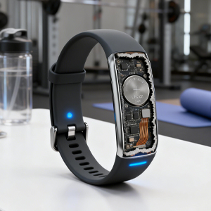 lir2032 battery installed in a smart watch