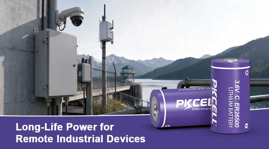 Industrial primary battery solutions for remote monitoring and smart devices