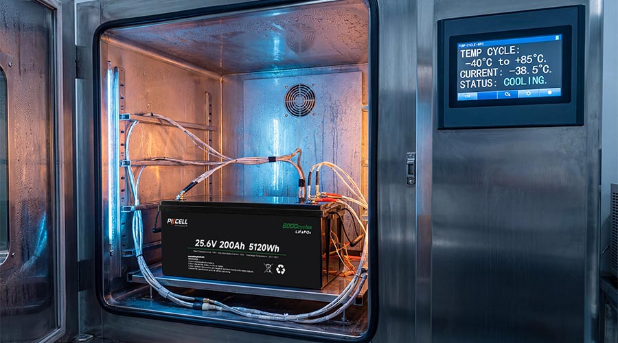 LiFePO4 Battery Thermal Stablility Test