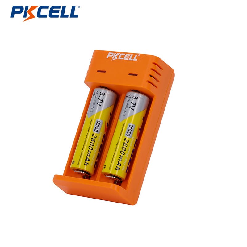 PKCELL Lithium Battery Charger 8221 2 bay 5v 1A...