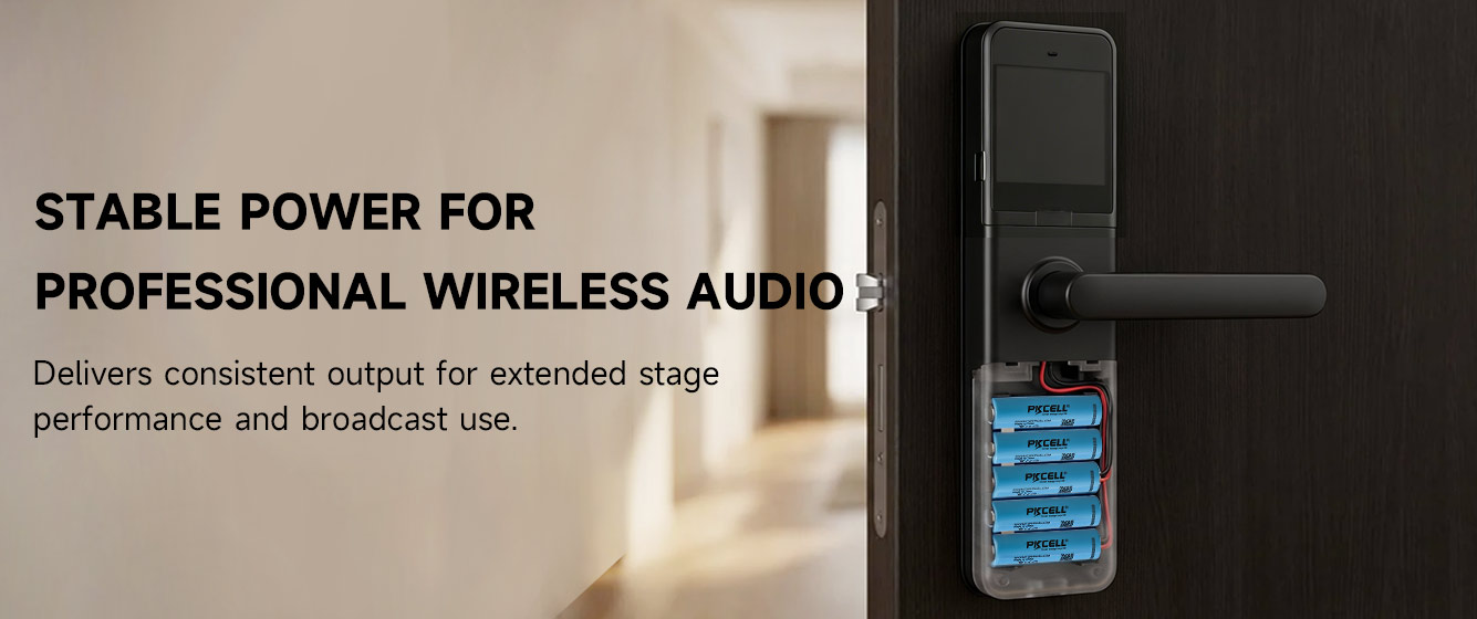 ICR18650 for smart door lock