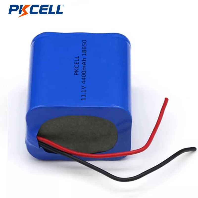 PKCELL 18650 11.1V 4400mAh Rechargeable Lithium...