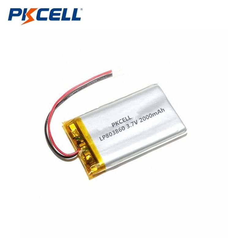 PKCELL 803860 2000mah 3.7v Rechargeable Lithium...