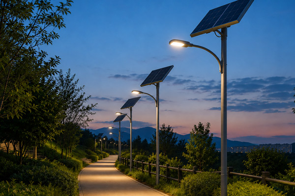 Solar street light battery solutions