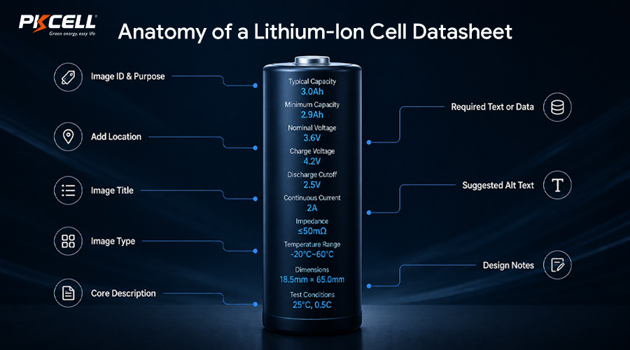 Anatomy of a Lithium-lon Cell Datasheet