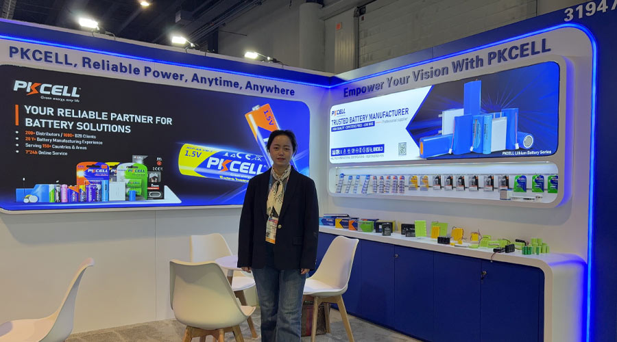 PKCell battery at CES exhibition 2026