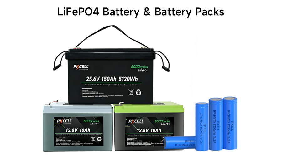 LiFePO4 Battery & Battery Packs