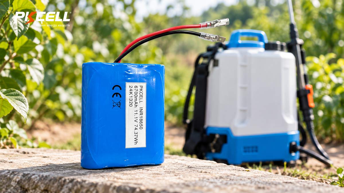 1,000 INR18650 3S2P Battery Packs for Electric Sprayers