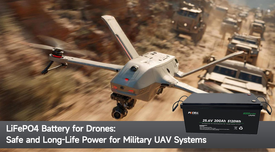 LiFePO4 Battery for Drones: Safe and Long-Life Power for Military UAV Systems